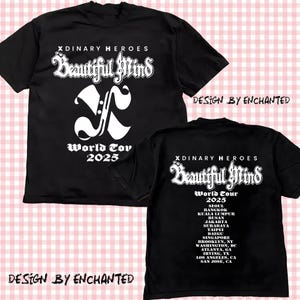 Xdinary Heroes Beautiful Mind World Tour Shirt, Xdinary Heroes Beautiful Mind Sweatshirt, Xdinary Heroes World Tour 2025 Shirt