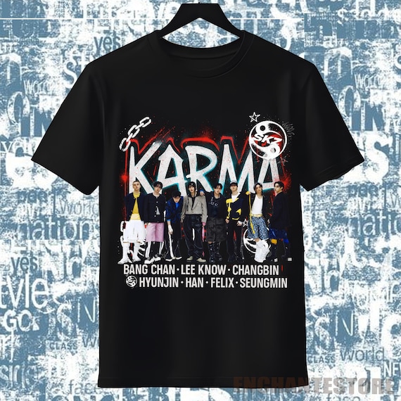 Stray Kids KARMA ユニフォームTシャツ リノ Stray Kids KARMA ユニフォームTシャツ リノ