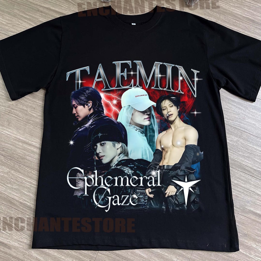 Retro Taemin Ephemeral Gaze Shirt, Ephemeral Gaze Taemin World
