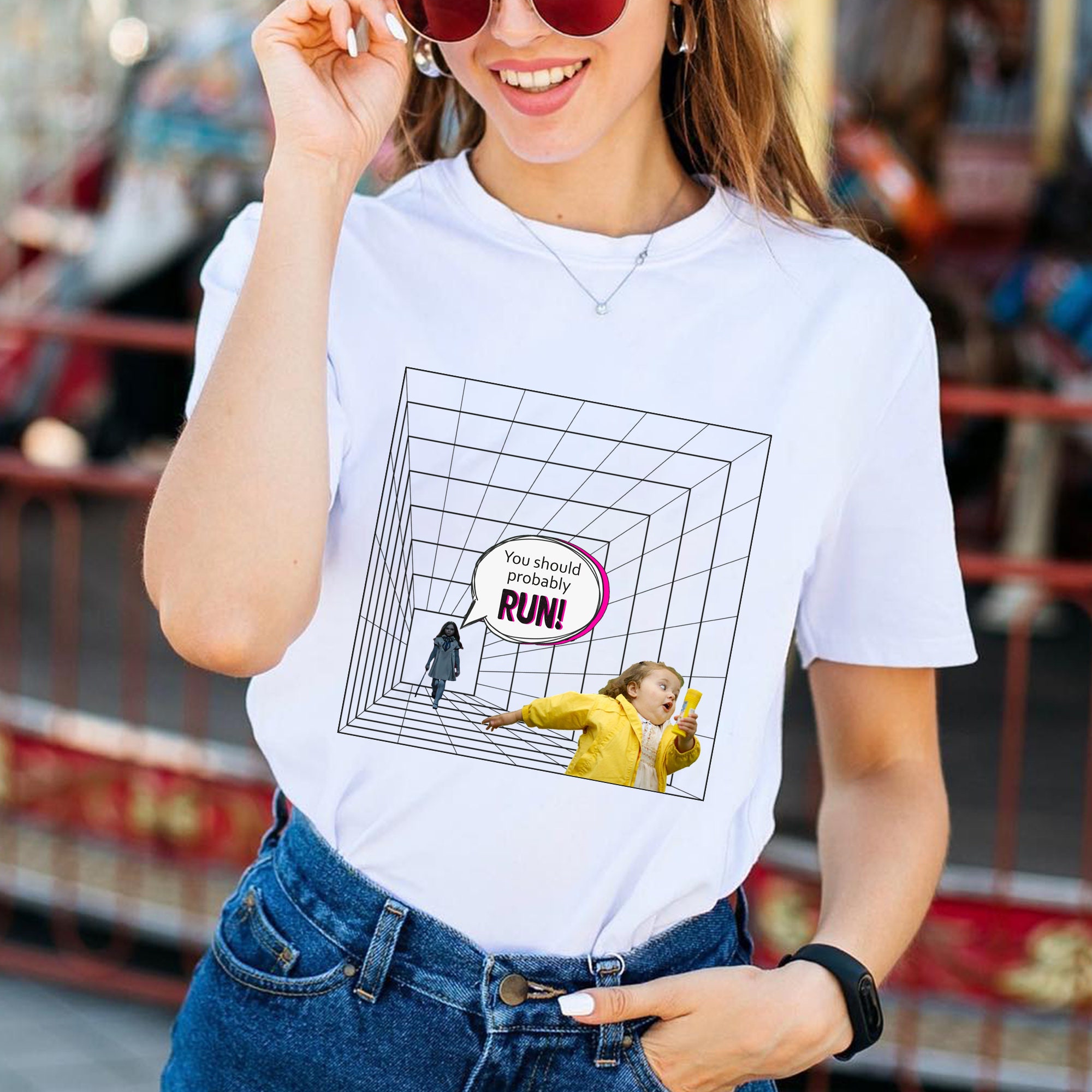 M3gan Run Tshirt, M3gan Horror Movie Tshirt, Horror Movie Tshirt