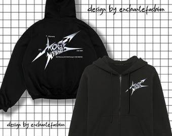 2025 P1harmony Live Tour P1ustage H Most Wanted Zip Hoodie