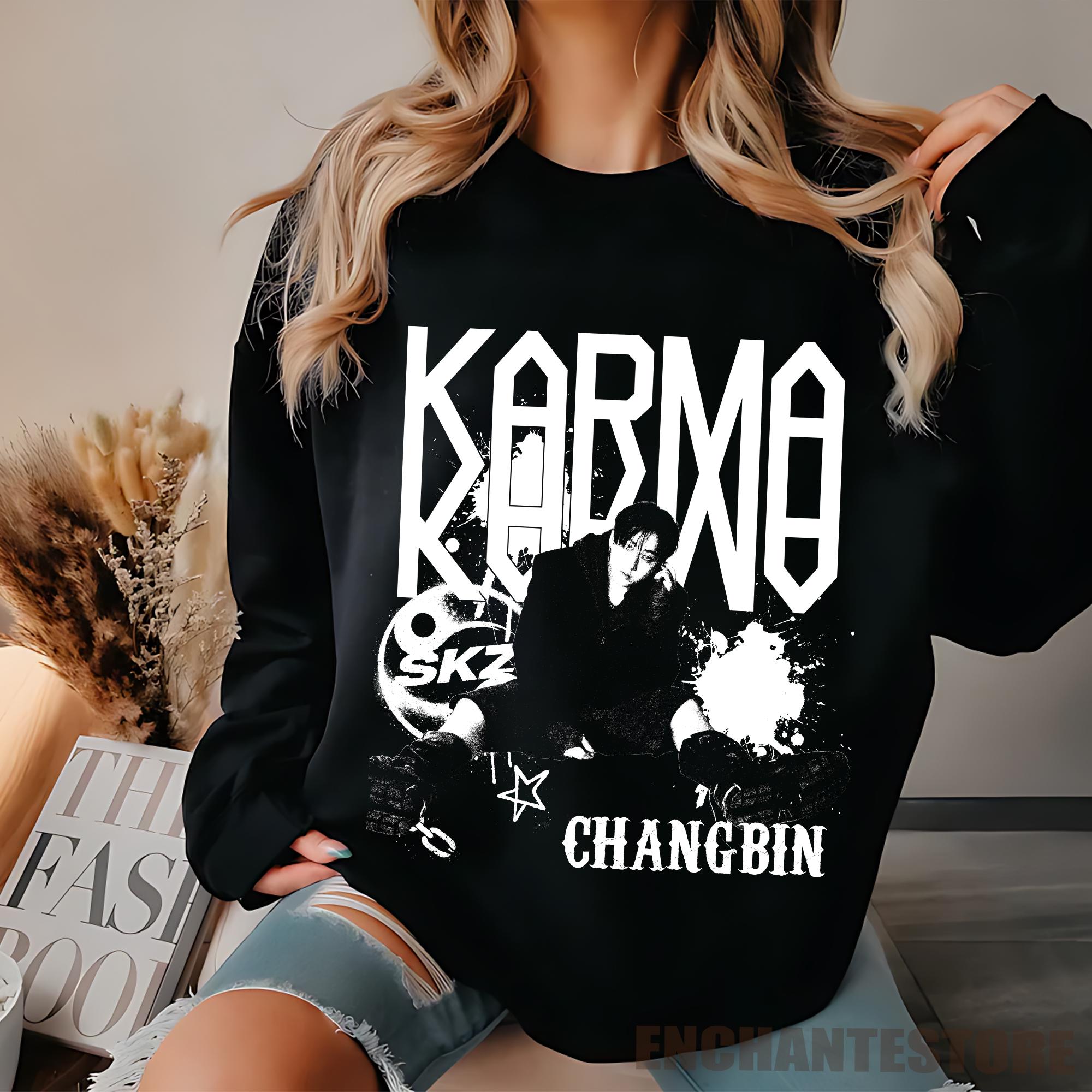 Retro Stray Kids Changbin Ceremony Shirt, SKZ Karma Sweatshirt