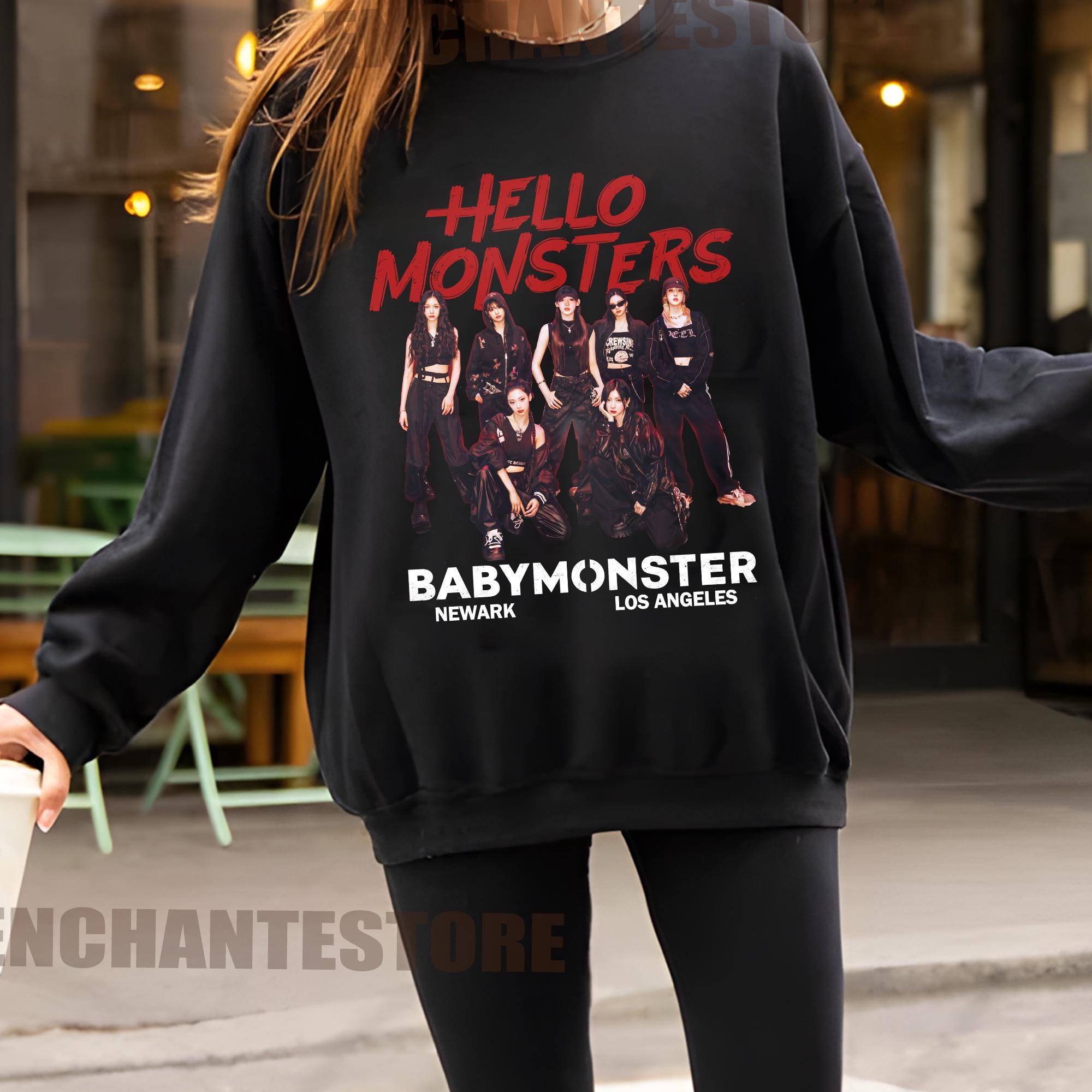 BABYMONSTER【HELLO MONSTER】 ソウルコン　Tシャツ【白】 il_340x270.6573147241_h20c.jpg