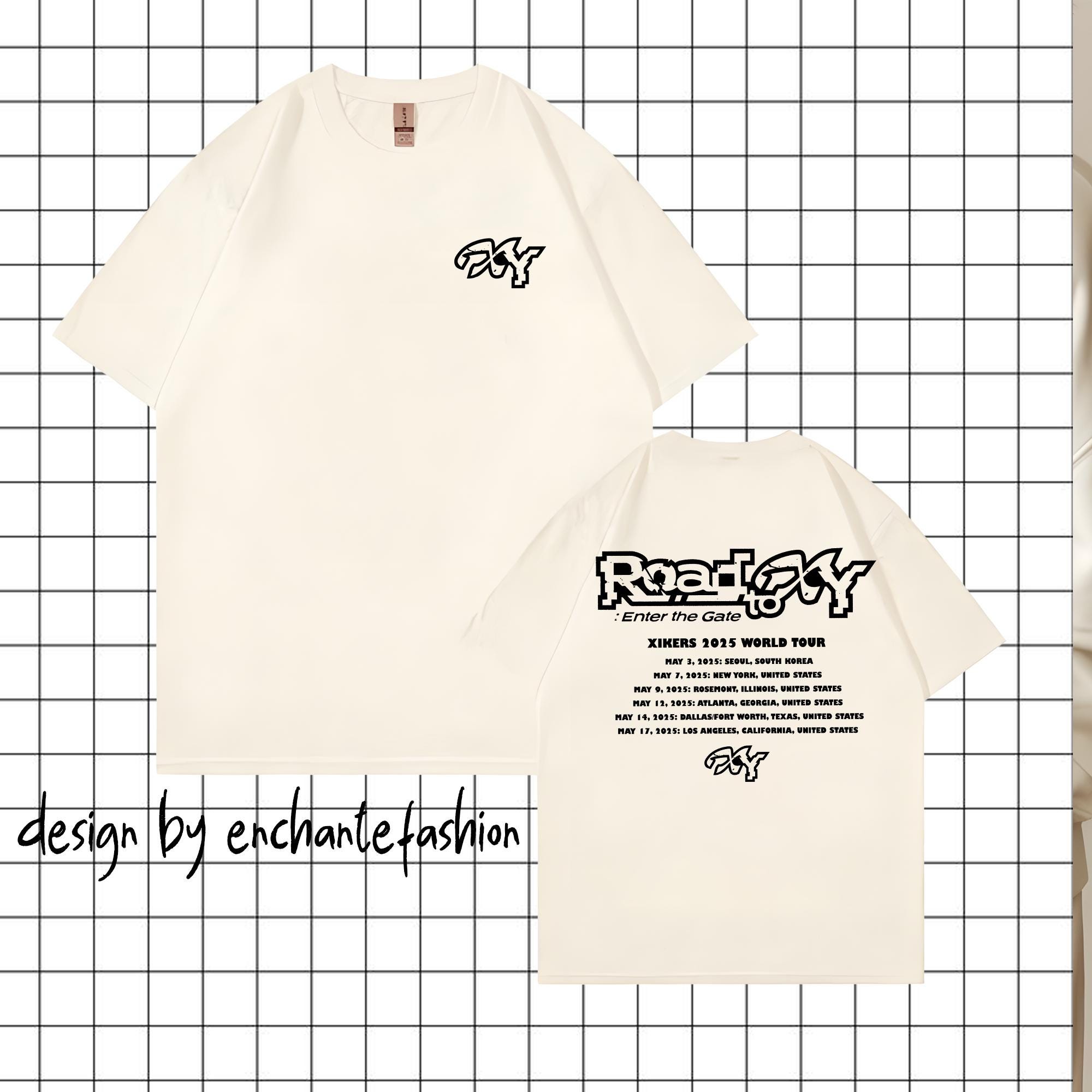 Xikers 2025 World Tour Shirt, Xikers Road to XY: Enter the Gate