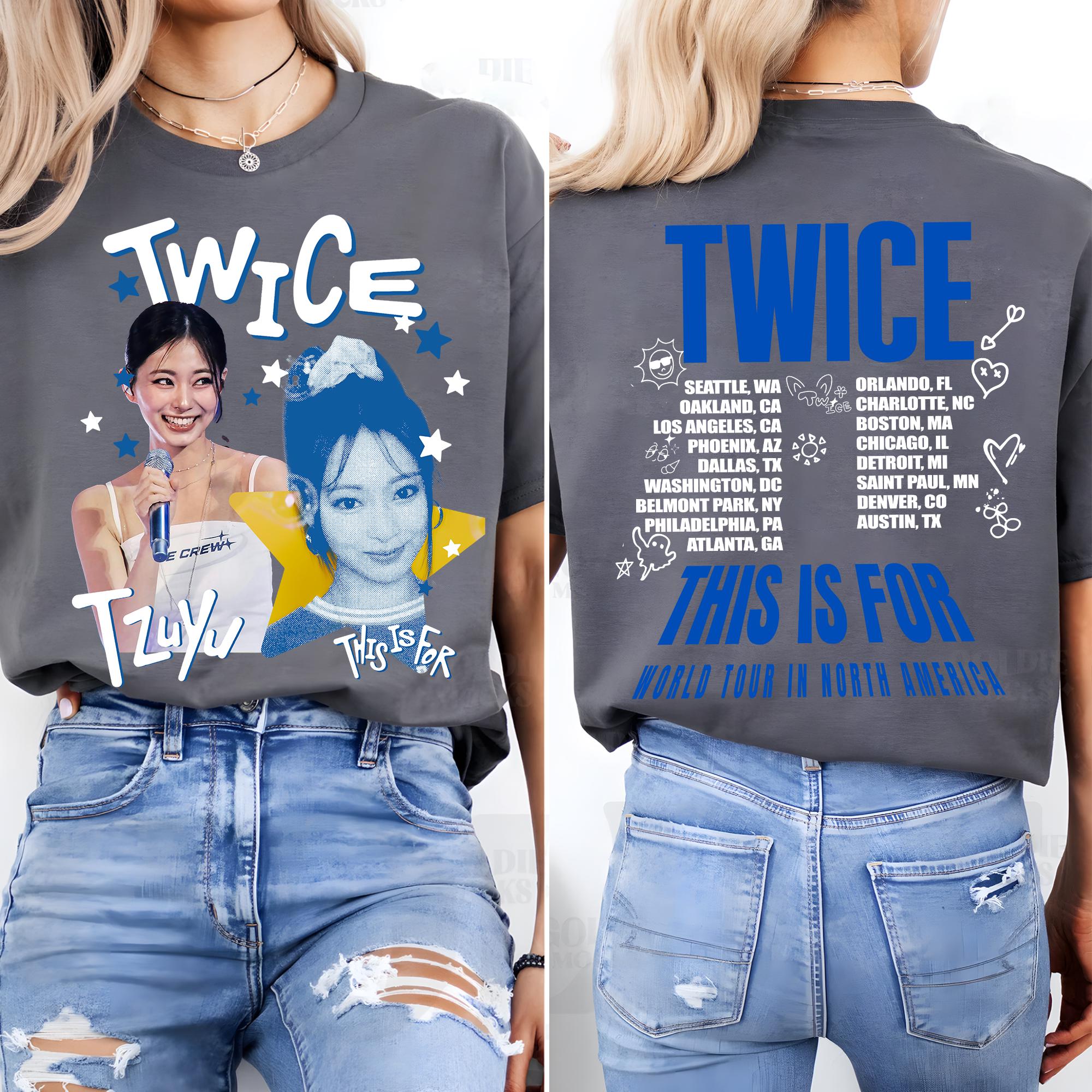 Twice Tzuyu This is for Shirt, Twice This is for World Tour Part 2