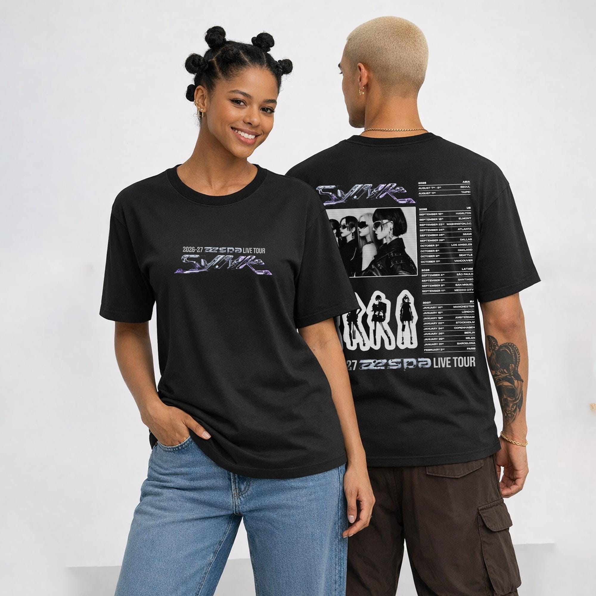 AESPA Synk Live Tour 2026 Hoodie, Aespa Lemonade Shirt, Lemonade T
