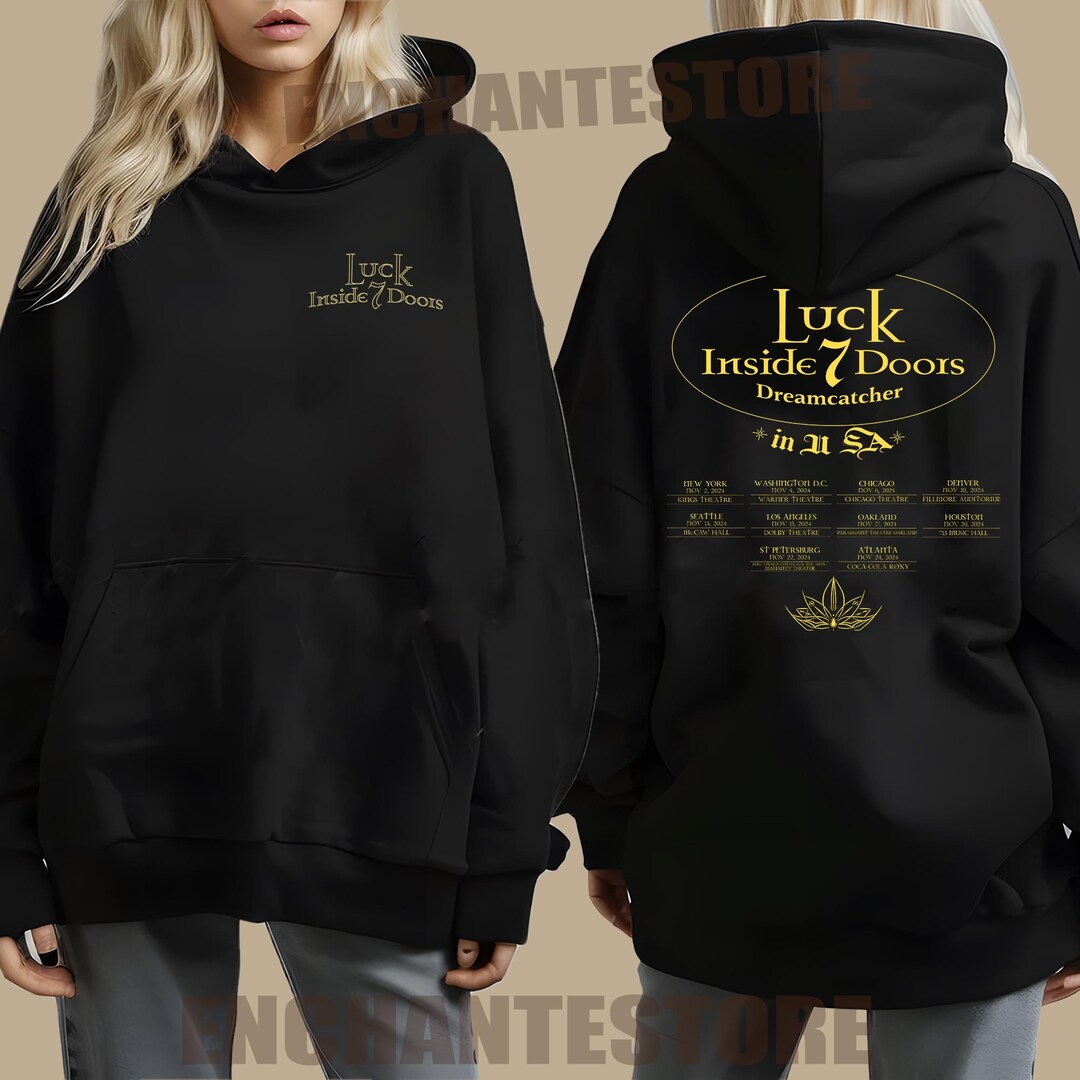 Dreamcatcher Luck Inside 7 Doors World Tour Hoodie, Dreamcatcher