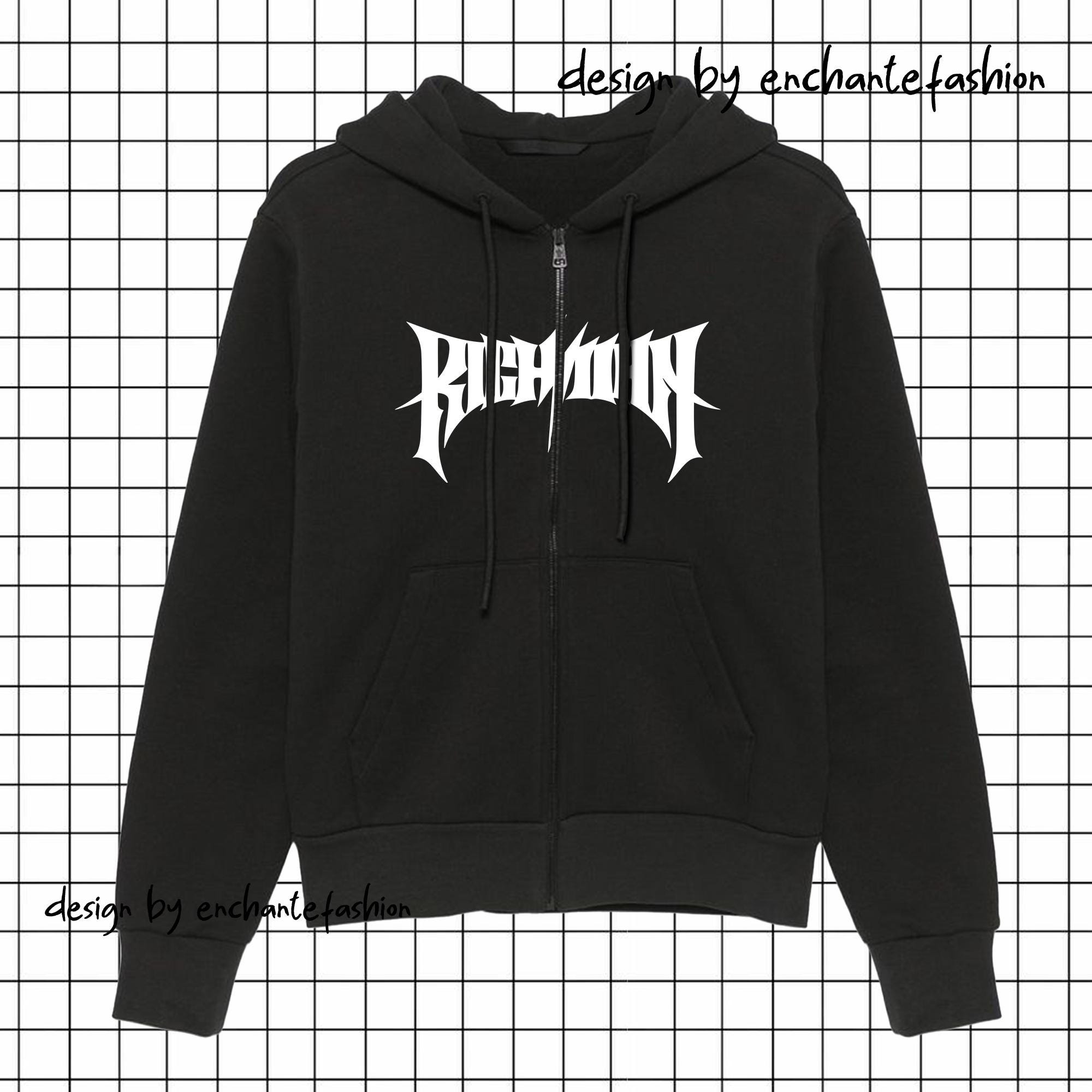 aespa RICHMAN HOODIE Lサイズ　未開封 Aespa Rich Man Zip Hoodie, Aespa I Am a Rich Man Zip up Hoodie