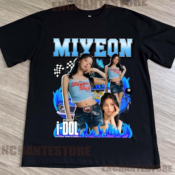 Retro G-idle Miyeon Shirt, Idol G-idle Tour Shirt, 2024 Gidlle