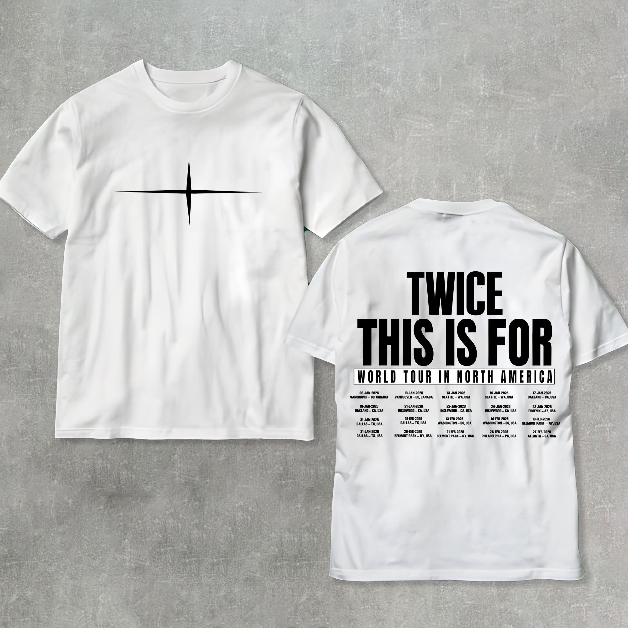 Twice This is for World Tour Part 2 Hoodie, This is for Twice 2026
