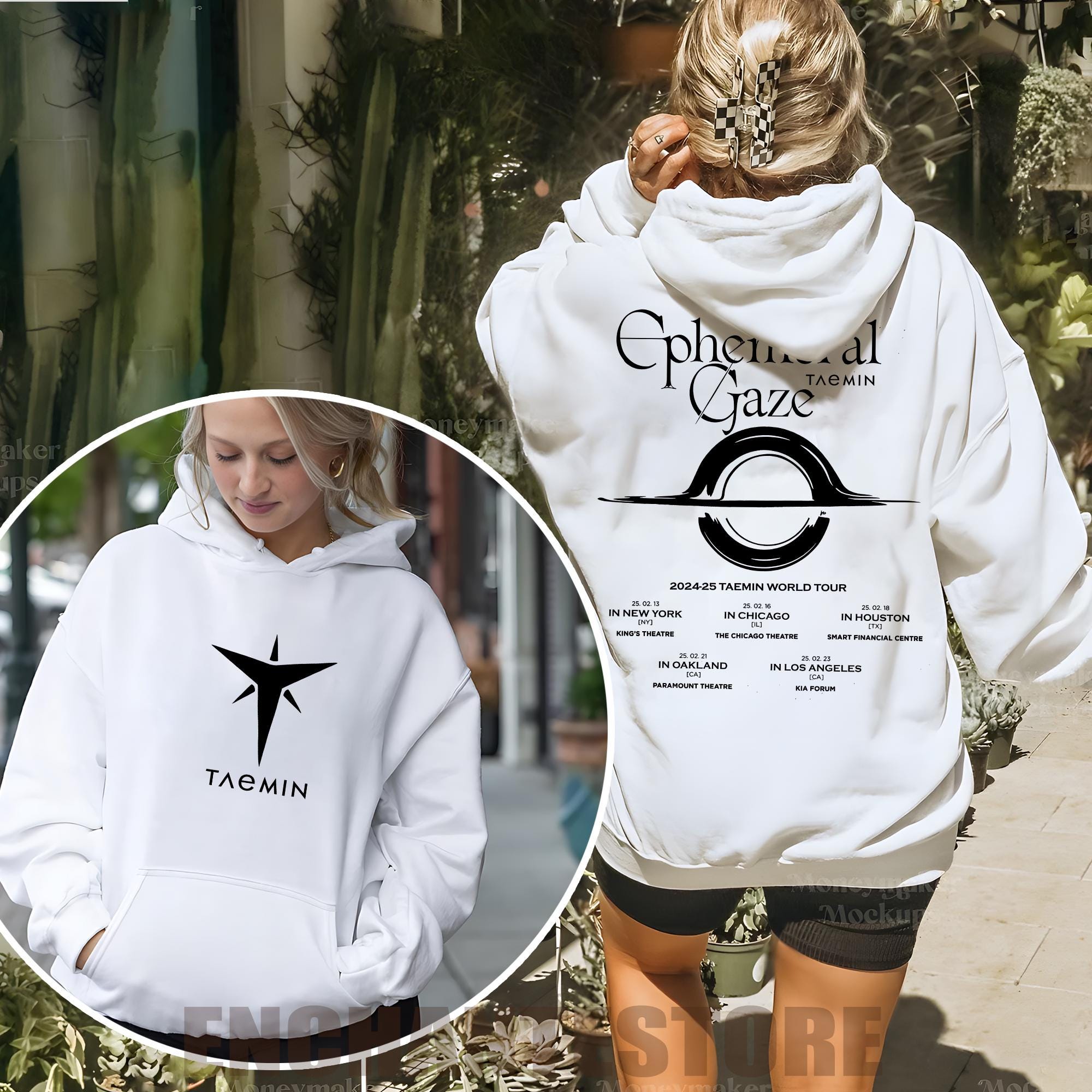 Taemin Ephemeral Gaze Shirt, Ephemeral Gaze Taemin World Tour