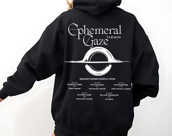 Taemin Ephemeral Gaze Zip Hoodie, Ephemeral Gaze Taemin World Tour