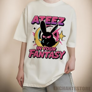 Retro Ateez World Tour 2025 Shirt, Ateez 2025 World Tour in Your Fantasy Tshirt, ATEEZ Golden Hour Part3 Shirt, Ateez Lemon Drop, Ateez Mito