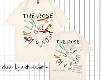 The Rose Once Upon AWRLD Tour Shirt, The Rose WRLD Road Map Sweatshirt, The Rose WRLD Album Tee, The Rose 2025 World Tour Hoodie, The Rose