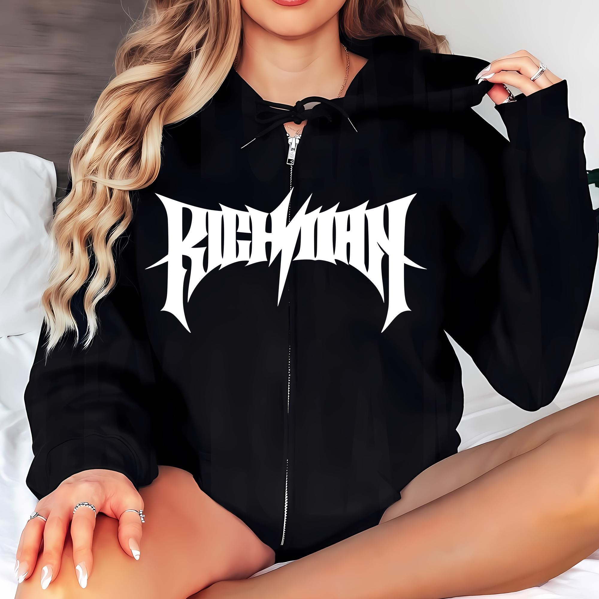 Aespa Rich Man Zip Hoodie, Aespa I Am a Rich Man Zip up Hoodie