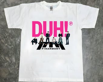 p1Harmony utop1a Tシャツ P1Harmony Duh! Shirt, P1Harmony Utop1A Tour shirt, Unisex