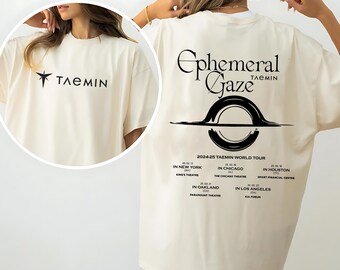 Taemin Ephemeral Gaze Shirt, Ephemeral Gaze Taemin World Tour