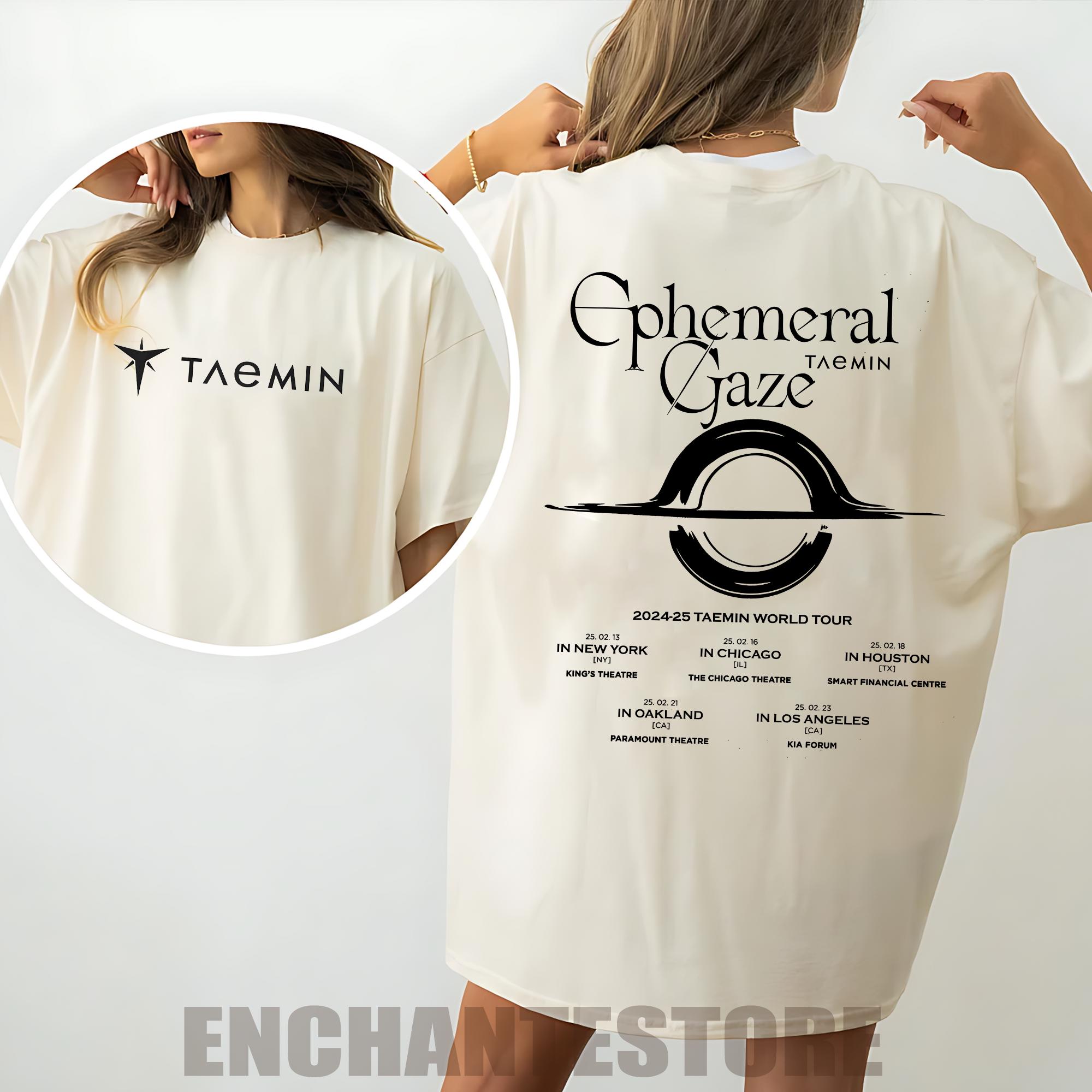 Taemin Ephemeral Gaze Shirt, Ephemeral Gaze Taemin World
