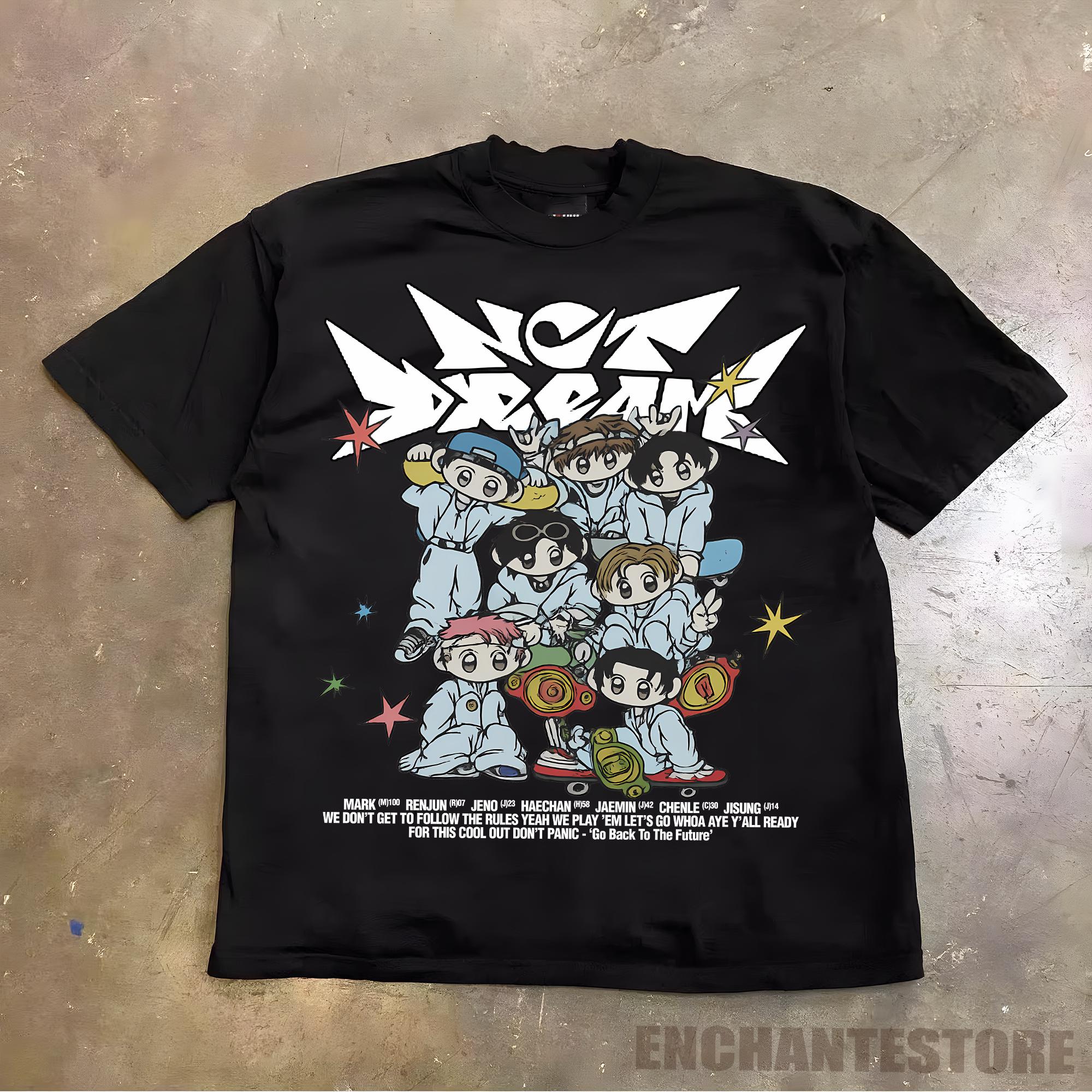 NCT Dream Go Back to the Future Shirt, NCT Dream Tour Shirt, Nct