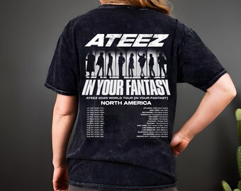 ATEEZ アチズ 멋 Tシャツ USツアー ATEEZ アチズ 멋 Tシャツ USツアー ATEEZ Official Tour Merch