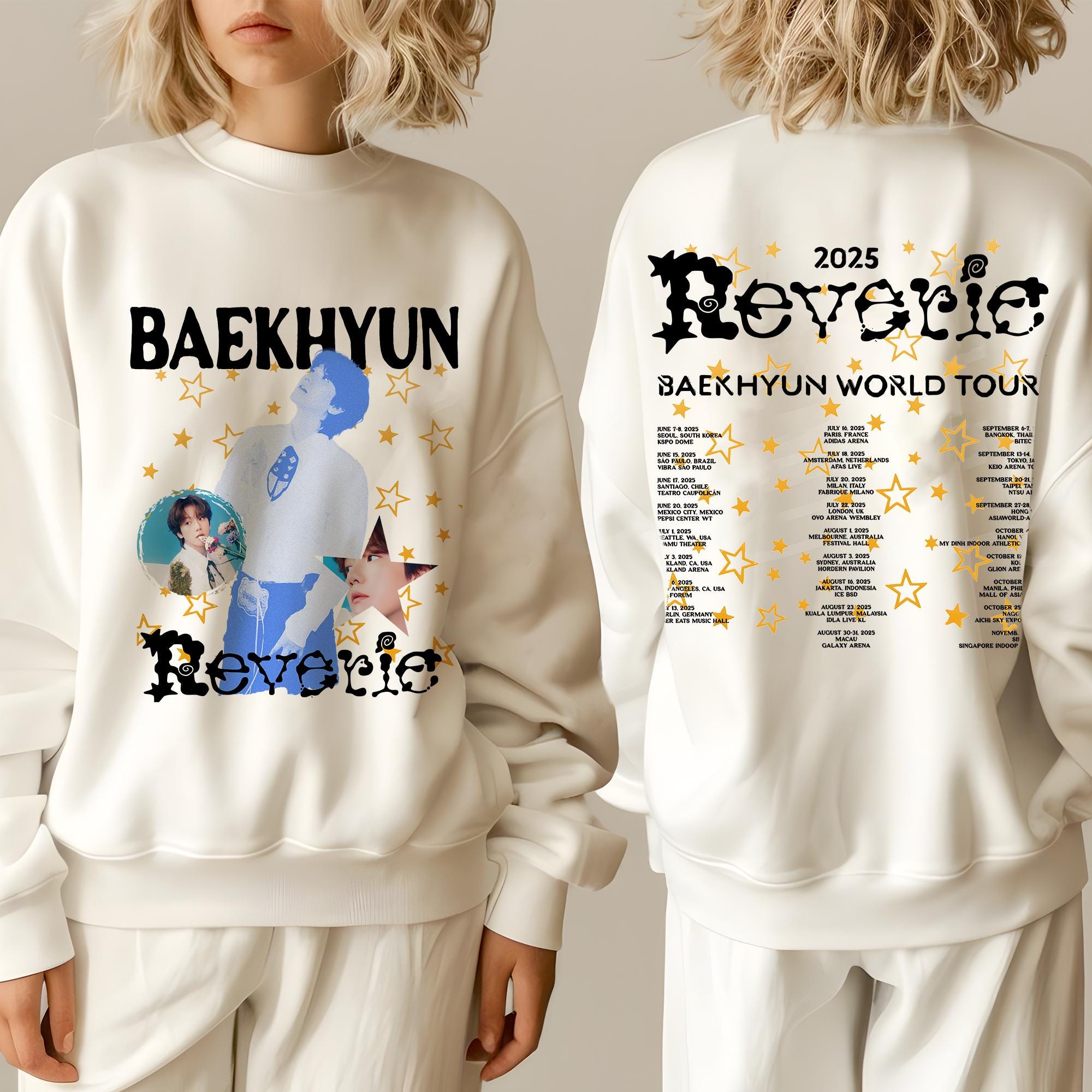 EXOベッキョン2025 BAEKHYUN Reverie ソウルコンTシャツ EXOベッキョン2025 BAEKHYUN Reverie ソウルコンTシャツ - メルカリ