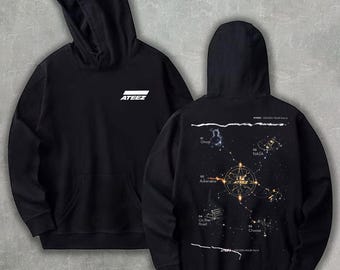 Ateez World Tour the Fellowship Unisex Hoodie | Like A Thunder - Etsy
