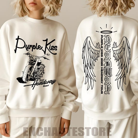 Purple Kiss Tshirt, Purple Kiss Headway Tour Shirt, Purple Kiss