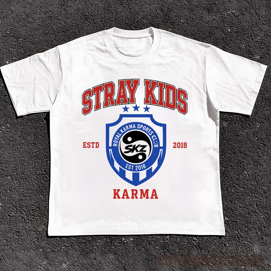 Retro Stray Kids Karma Shirt, SKZ Karma Sweatshirt, Stray Kids