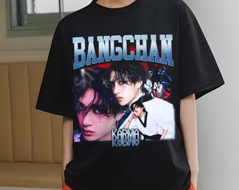 Stray Kids Karma Bang Chan T-shirt, Stray Kids Kpop Fan Tee