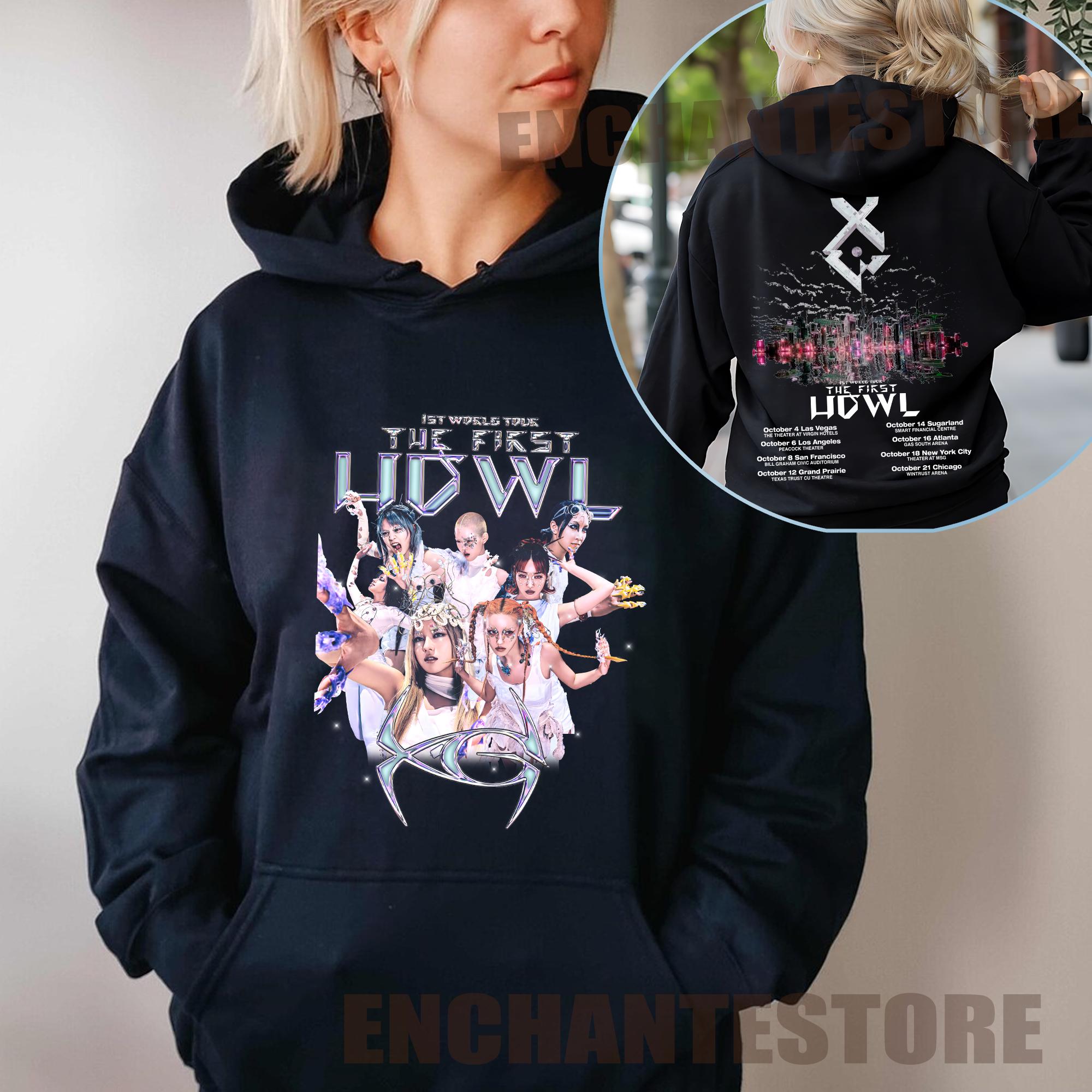 Retro XG 1st World Tour Shirt, Xg the First HOWL Sweatshirt, Xg