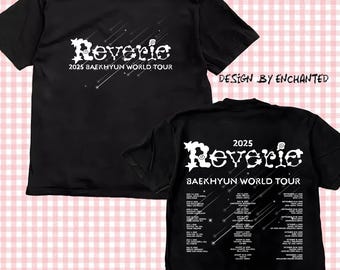 Baekhyun Reverie Tour 2025 Hoodie, 2025 BAEKHYUN World Tour Shirt