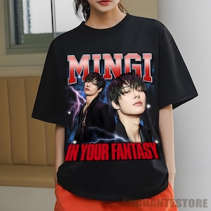 Retro Ateez Mingi Shirt, Ateez 2025 World Tour in Your Fantasy Tshirt, Ateez World Tour 2025 Shirt, ATEEZ Golden Hour Part 3, Lemon Drop Tee