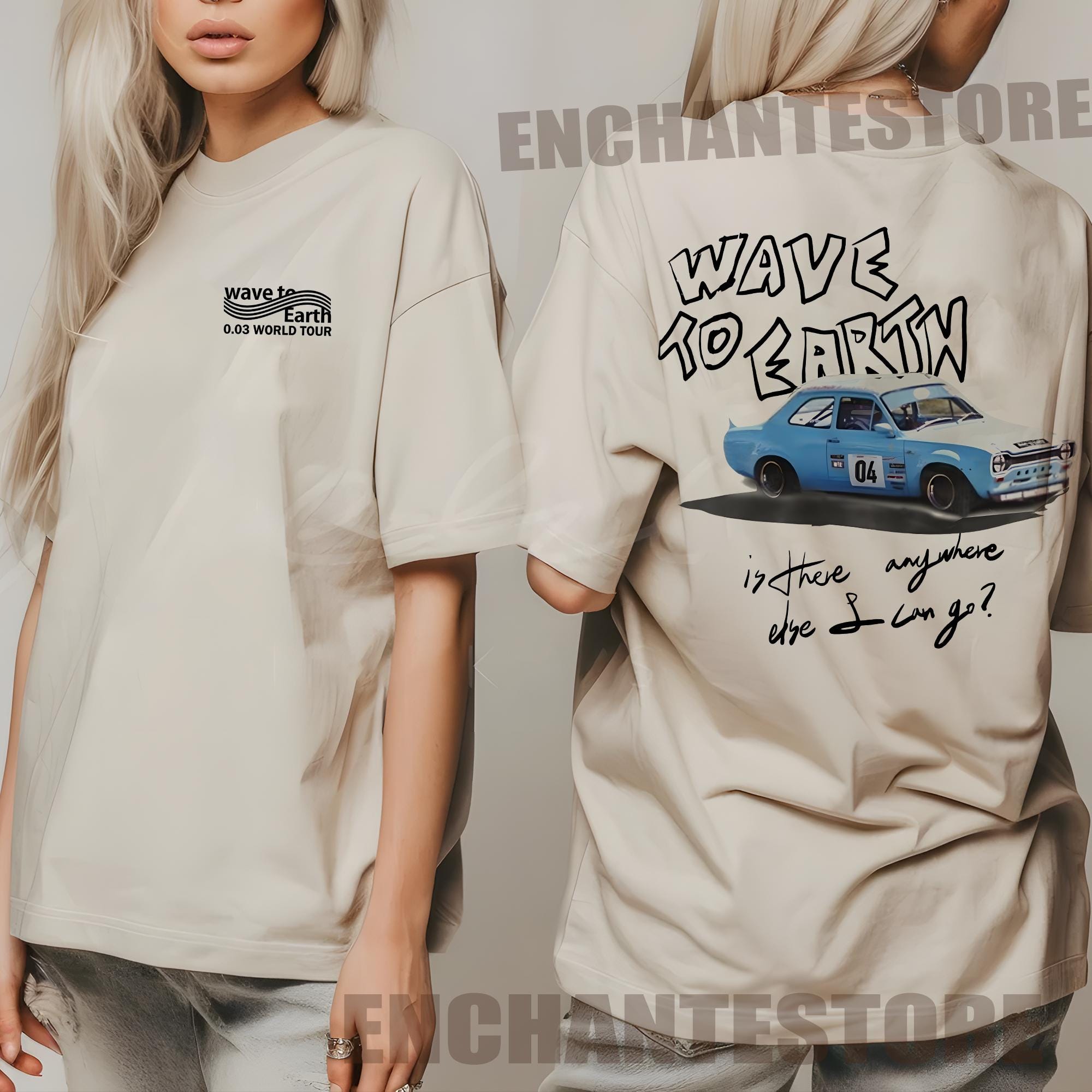 wave to earth 2024 0.03 World tour Tシャツ Wave To Earth 0.03 Tour 2024 T-shirt, Wave To Earth Kpop