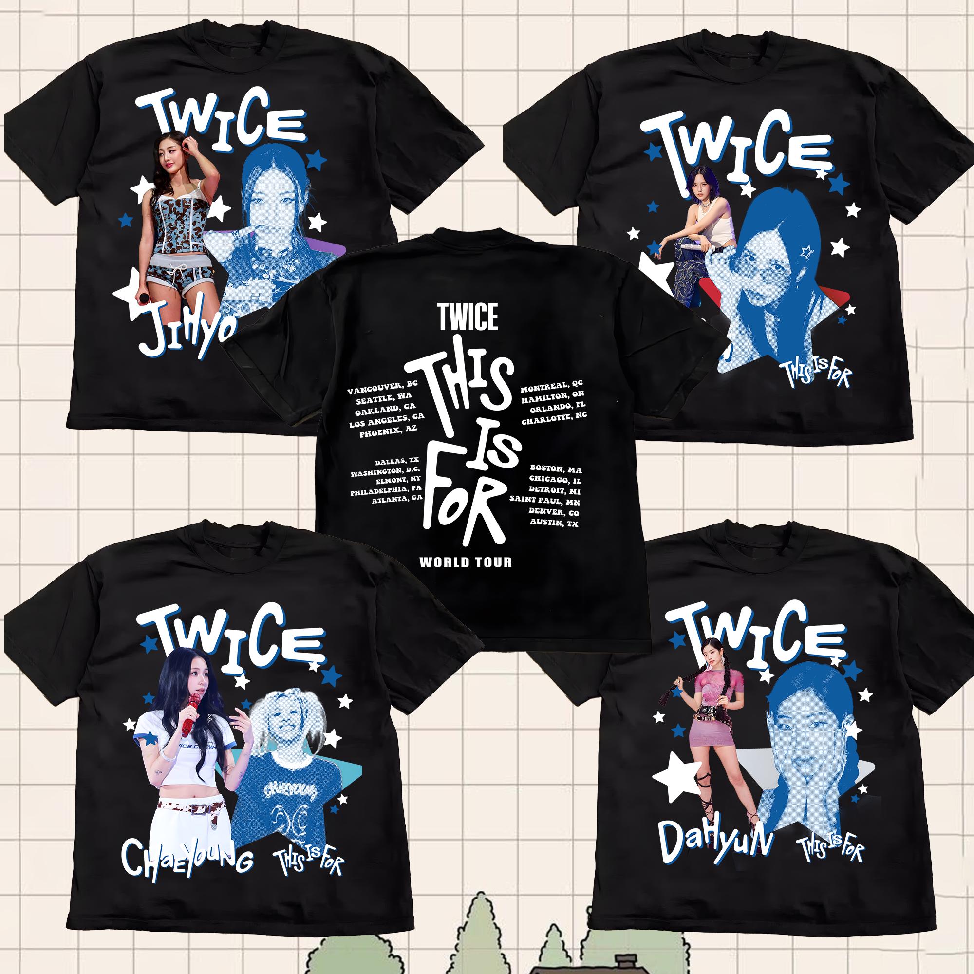 Twice Member World Tour Shirt, Twice This is for World Tour Part 2