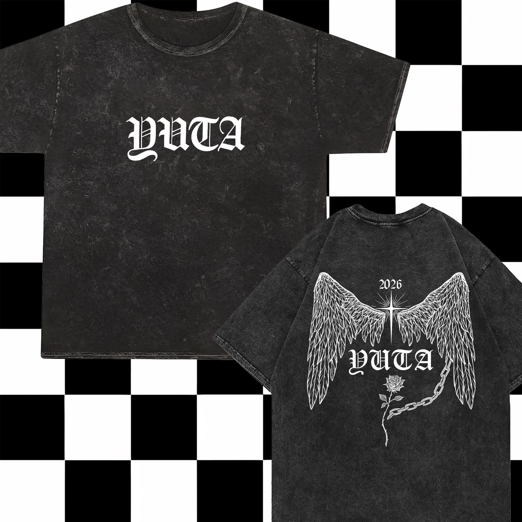 Yuta Live Tour 2025 Persona Mineral Washed Shirt, Yuta Persona