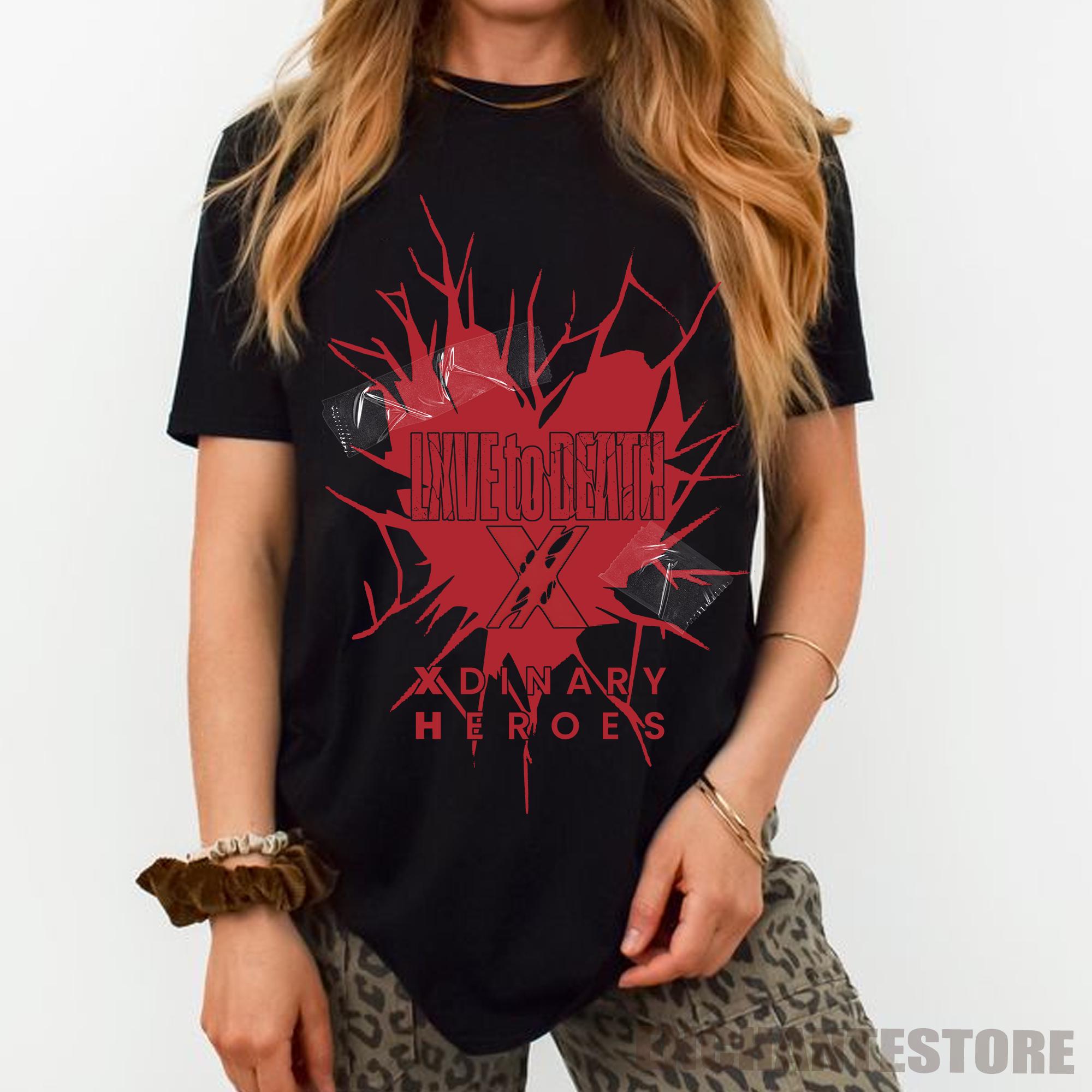 Xdinary Heroes LXVE to Death Shirt, Xdinary Heroes Beautiful Mind