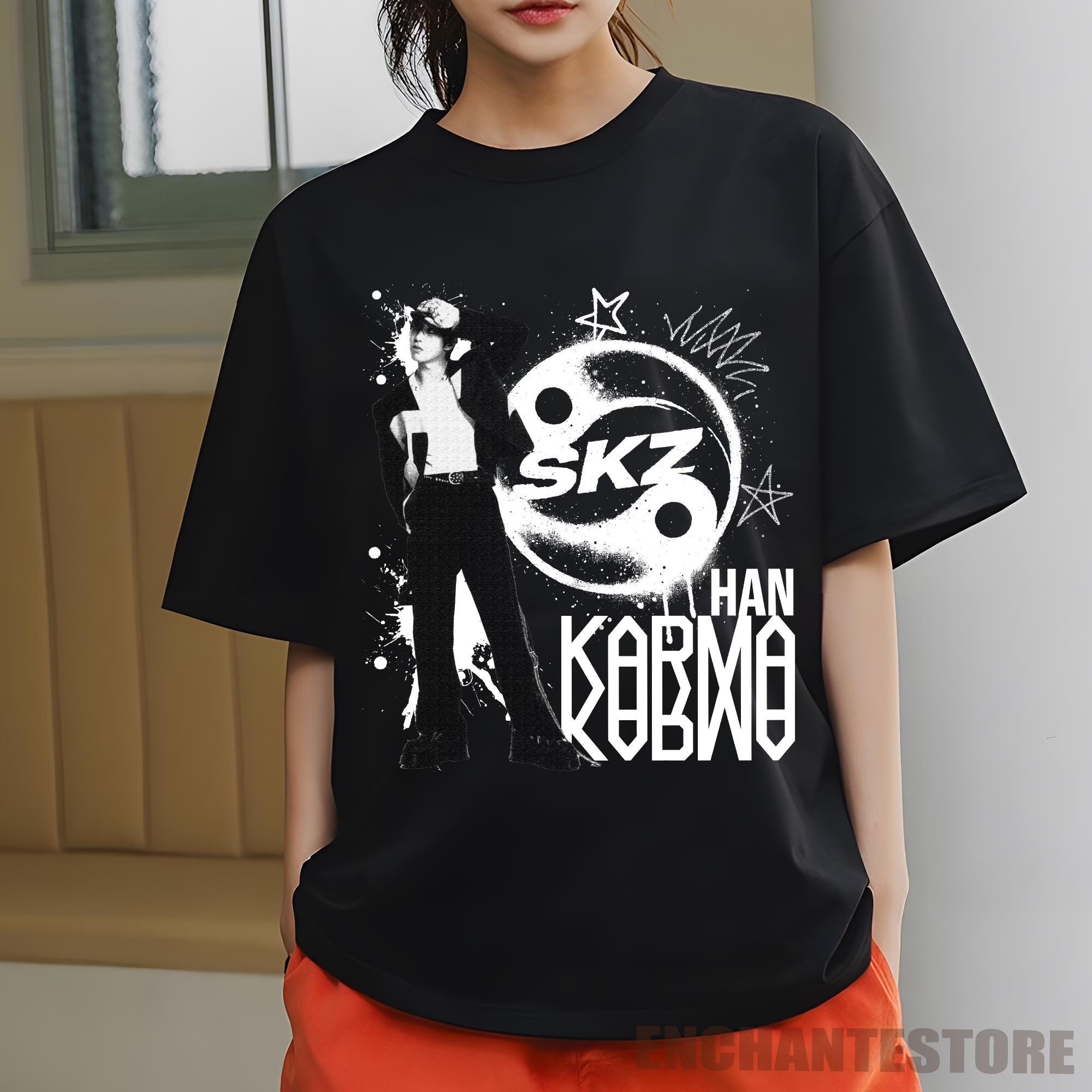 Retro Stray Kids Han Karma Shirt, SKZ Karma Sweatshirt, Stray Kids