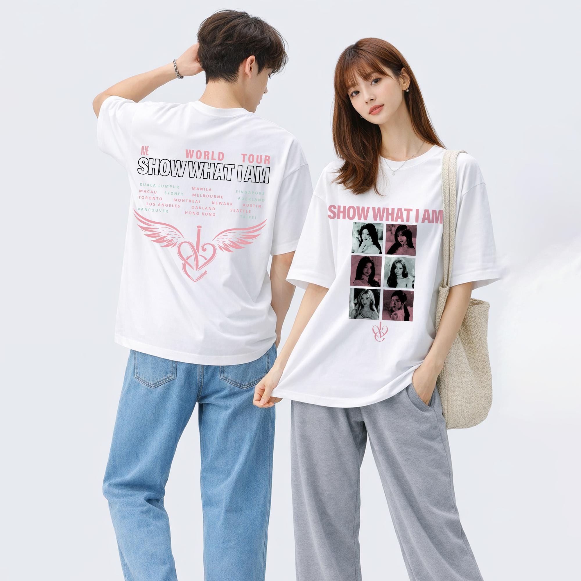 Ive Show What I Am World Tour T-shirt, Ive REVIVE Plus Shirt, Ive