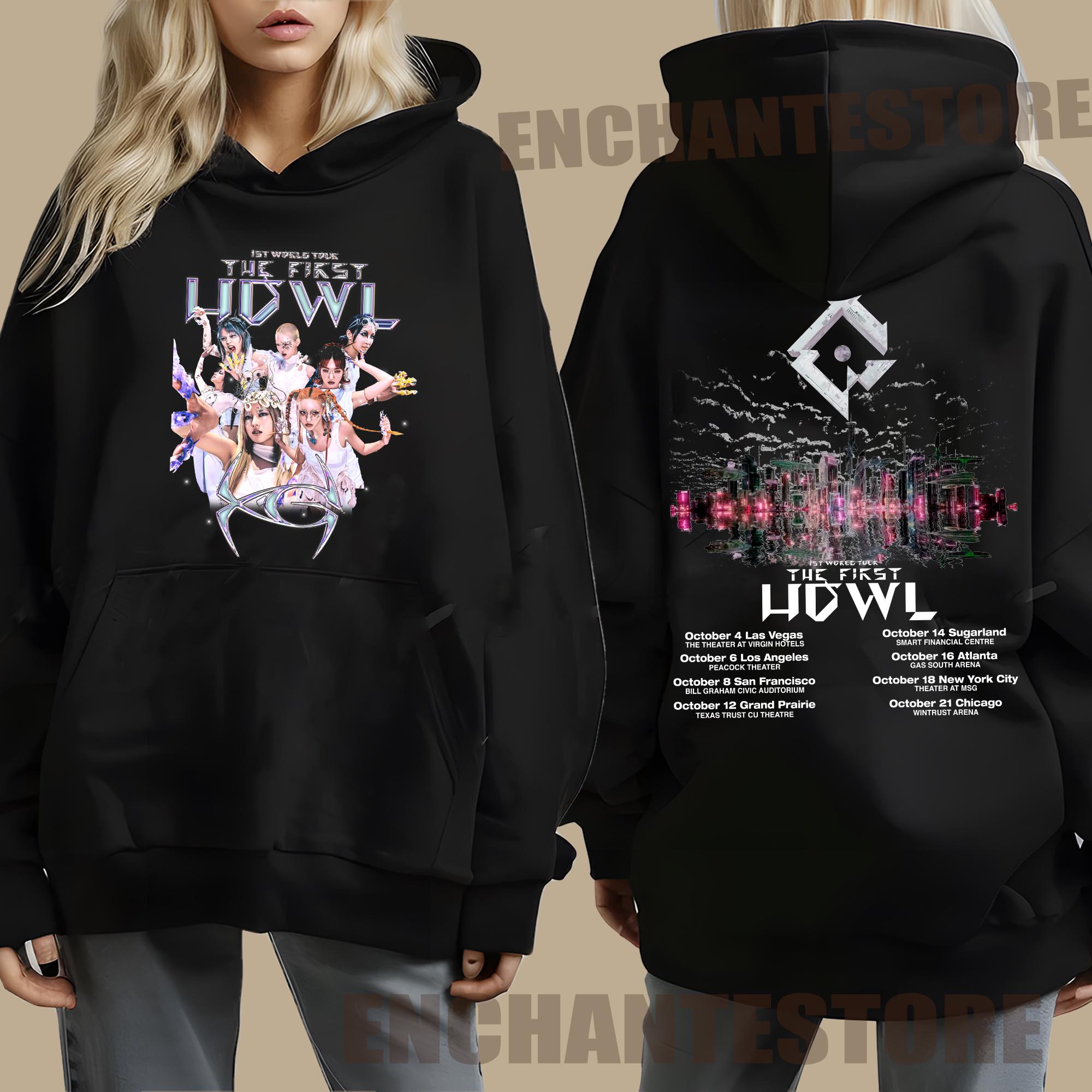 Retro XG 1st World Tour Shirt, Xg the First HOWL Sweatshirt, Xg