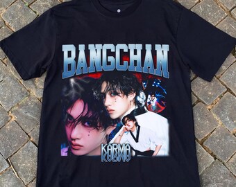 Stray Kids Karma Bang Chan T-shirt, Stray Kids Kpop Fan Tee