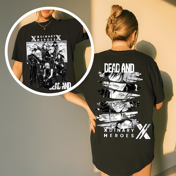 Xdinary Heroes Dead and Shirt, Xdinary Heroes Kpop T-shirt