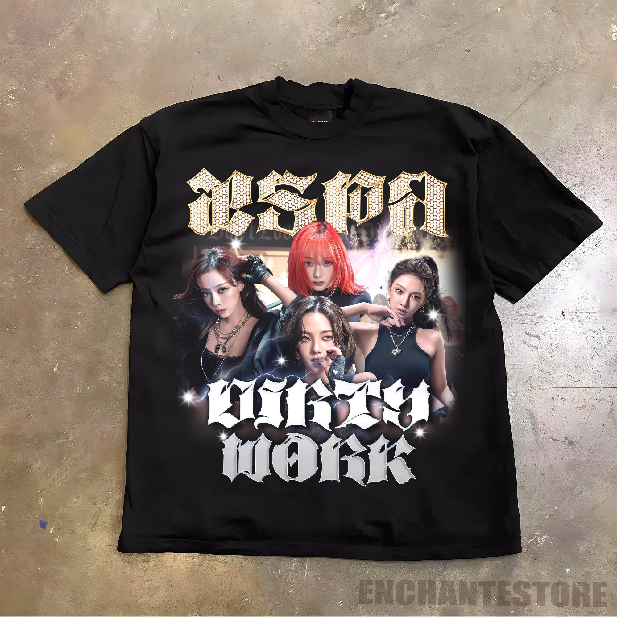 Aespa Dirty Work Graphic Shirt, Dirty Work Sweatshirt, Aespa