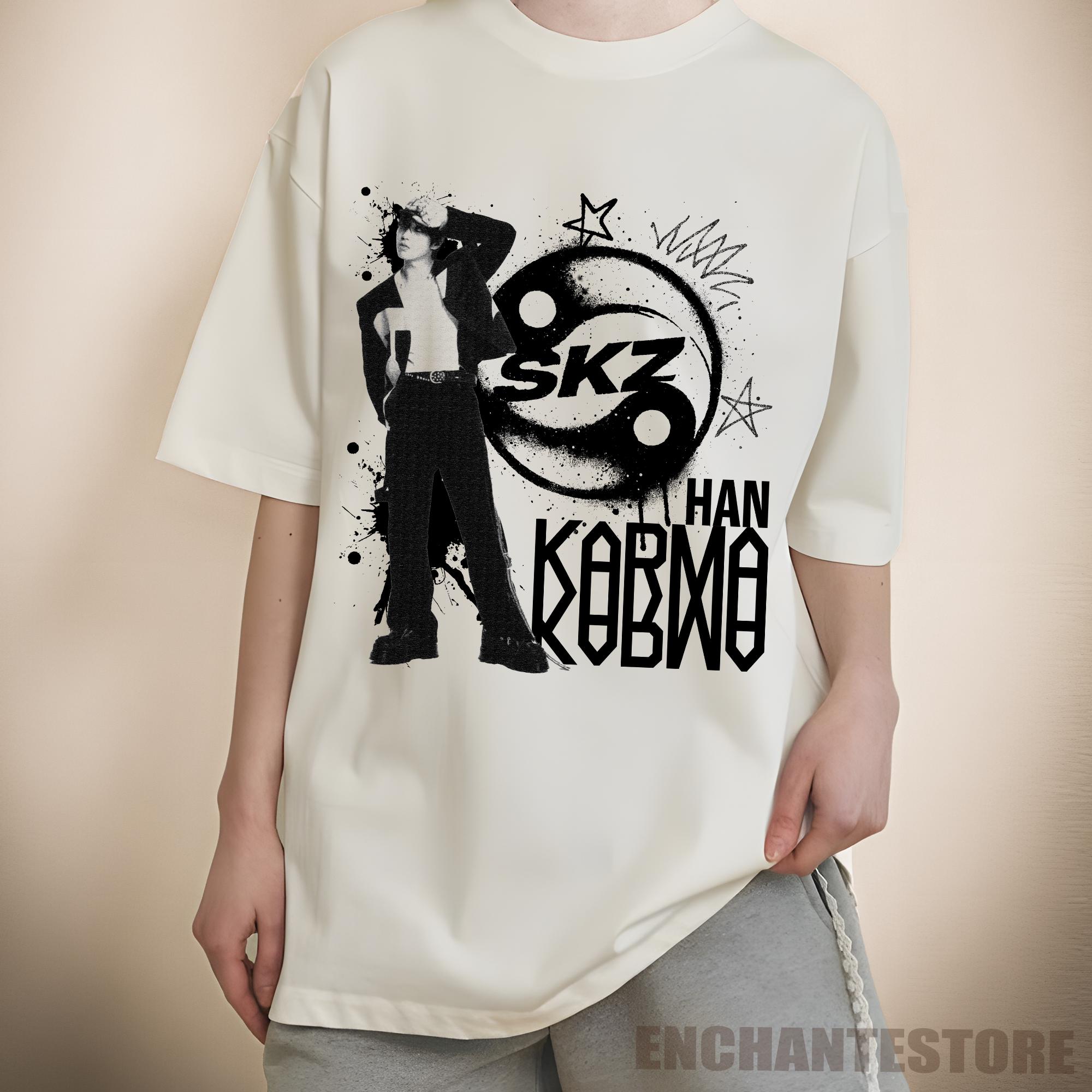 Retro Stray Kids Han Karma Shirt, SKZ Karma Sweatshirt, Stray Kids