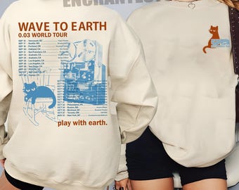 Sudadera de la gira Wave To Earth 0.03 2024, sudadera con capucha de Kpop Wave To Earth, camiseta de la banda Wave To Earth, camiseta del concierto Wave To Earth 2024, merchandising de W2e