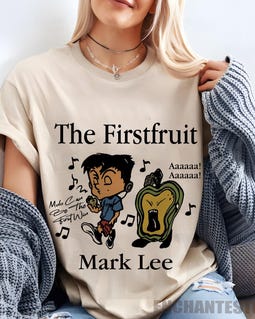 NCTマーク The Firstfruit Tシャツ Mark the Firstfruit Shirt, NCT 127 Mark Shirt, NCT127 4th Tour Neo