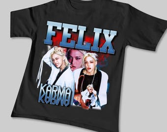 Retro Stray Kids Felix Karma Shirt, SKZ Karma Sweatshirt, Stray