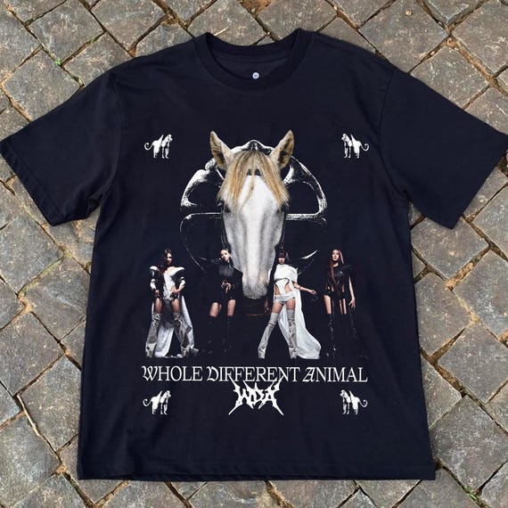 Retro Aespa WDA Whole Different Animal Graphic Shirt, Aespa