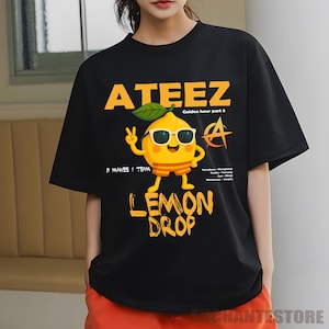 Ateez Lemon Drop Shirt, Ateez 2025 World Tour in Your Fantasy Tshirt, ATEEZ Golden Hour Part 3 Shirt, Ateez Shirt, Ateez World Tour 2025