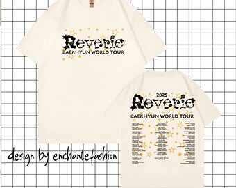 Baekhyun Reverie Tour 2025 Shirt, 2025 BAEKHYUN World Tour Shirt