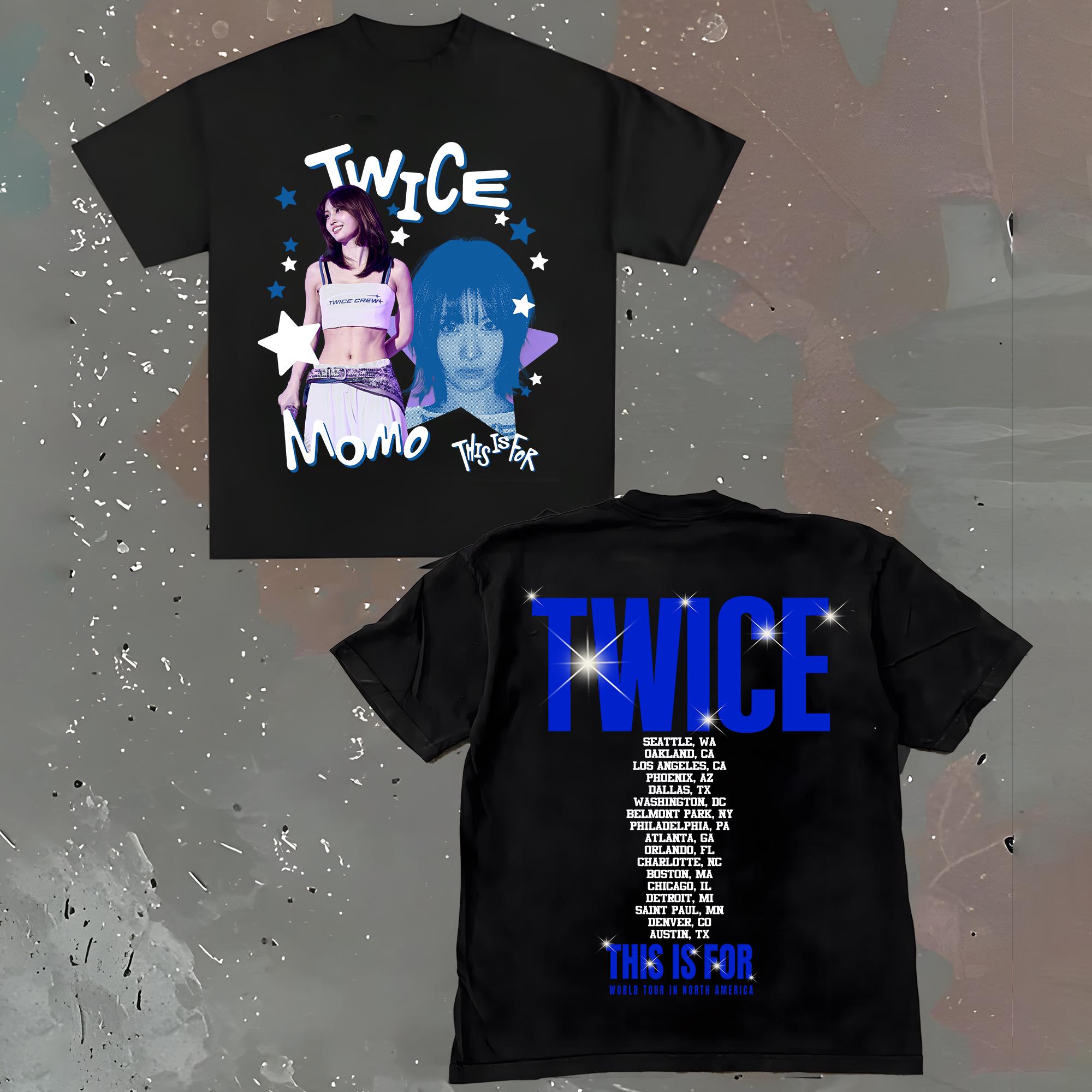 Twice This is for World Tour Part 2 T-shirt, Twice Ready to Be